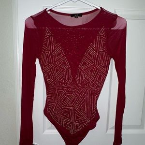 Size Small IRIS mesh bodysuit